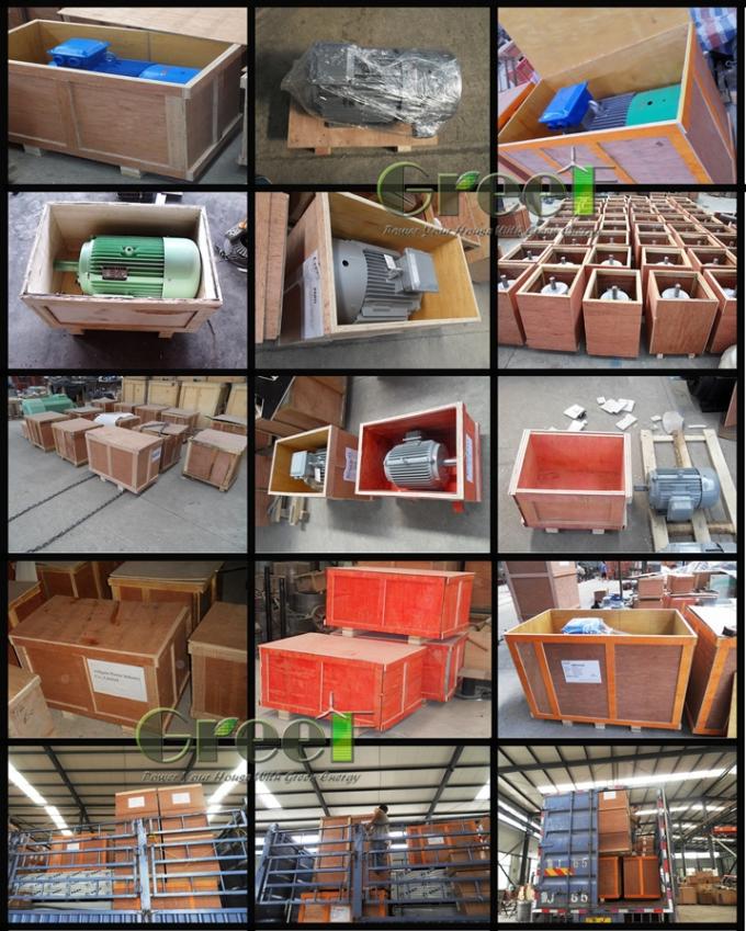 5kW 500rpm 380v gerador de ímã permanente de 3 fases 10