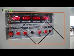 Ensaio de 75 kW, 300 rpm e 500 V