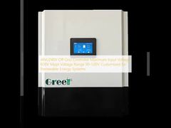 48V/240V Controlador fora da rede Tensão máxima de entrada 600V Mppt Faixa de tensão 90-530V Personalizada para sistemas de energia renovável
