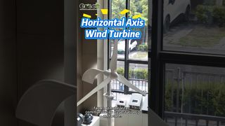 turbina eólica horizontal da linha central