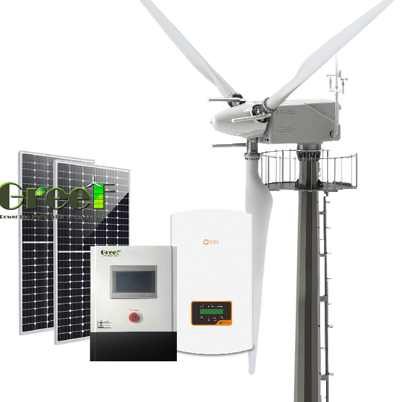 20KW / 30KW Controle de Pitch Turbina eólica Tecnologia de Pitch variável 30% Geração de alta potência Velocidade de vento de início baixa 2,5m/s