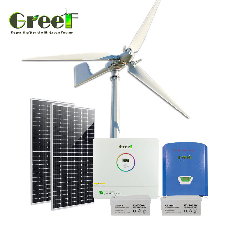 Frequência de saída 50Hz/60Hz Sistema solar com bateria de íons de lítio