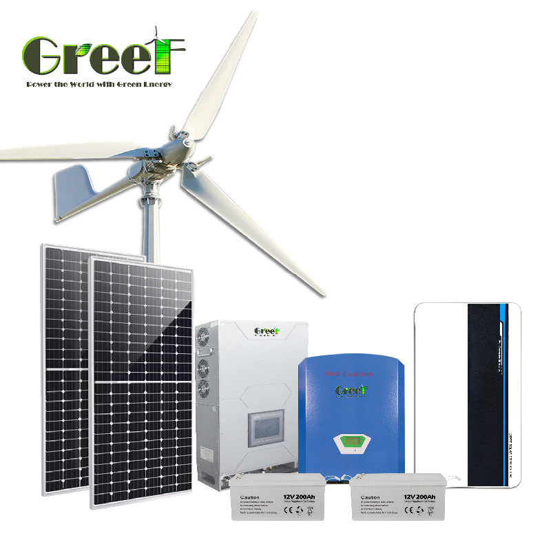 Frequência de saída 50Hz/60Hz Sistema solar com bateria de íons de lítio