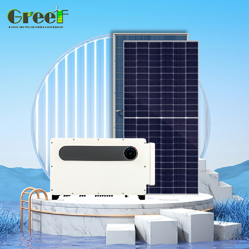 Sistema Solar Smart Grid Tie 1kW-100kW Capacidade com medição da rede e monitoramento do sistema