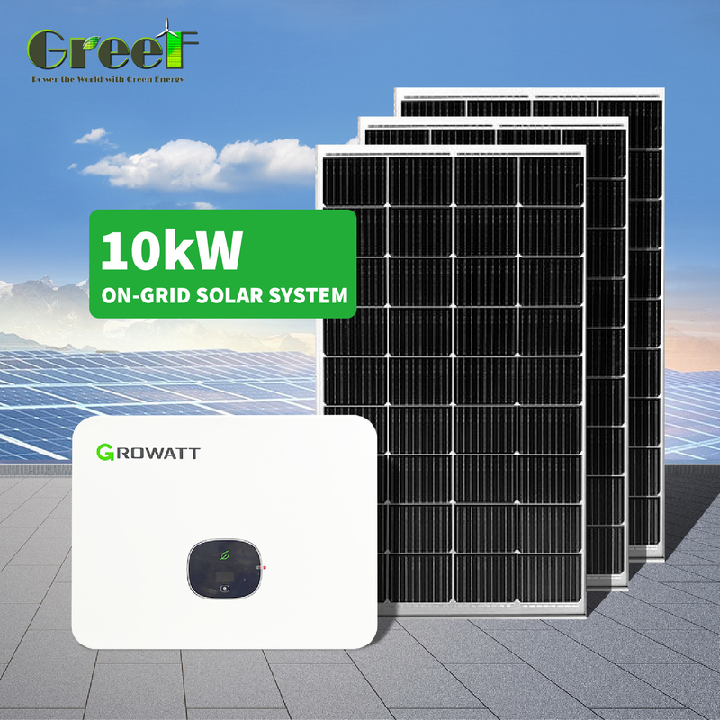Sistema Solar em Grade com Monométricos Monokristalinos de Silício em Sistema de Monitorização