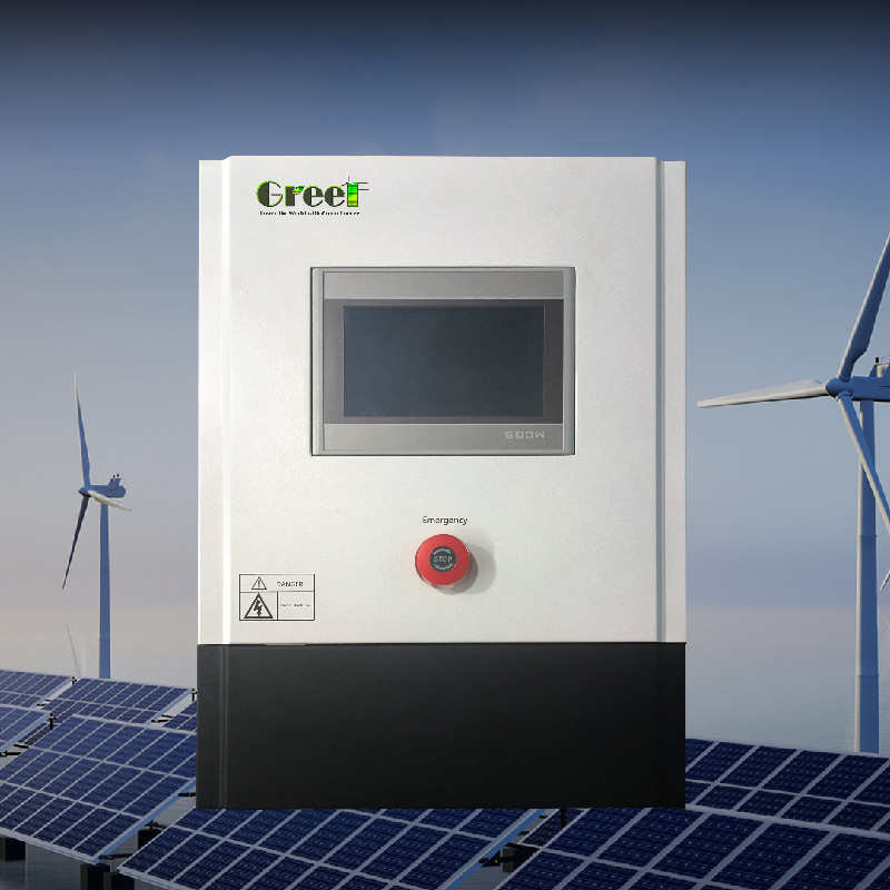 Turbina eólica de 3 kW 5 kW 10 kW com controlador de rede e inversor para sistema híbrido