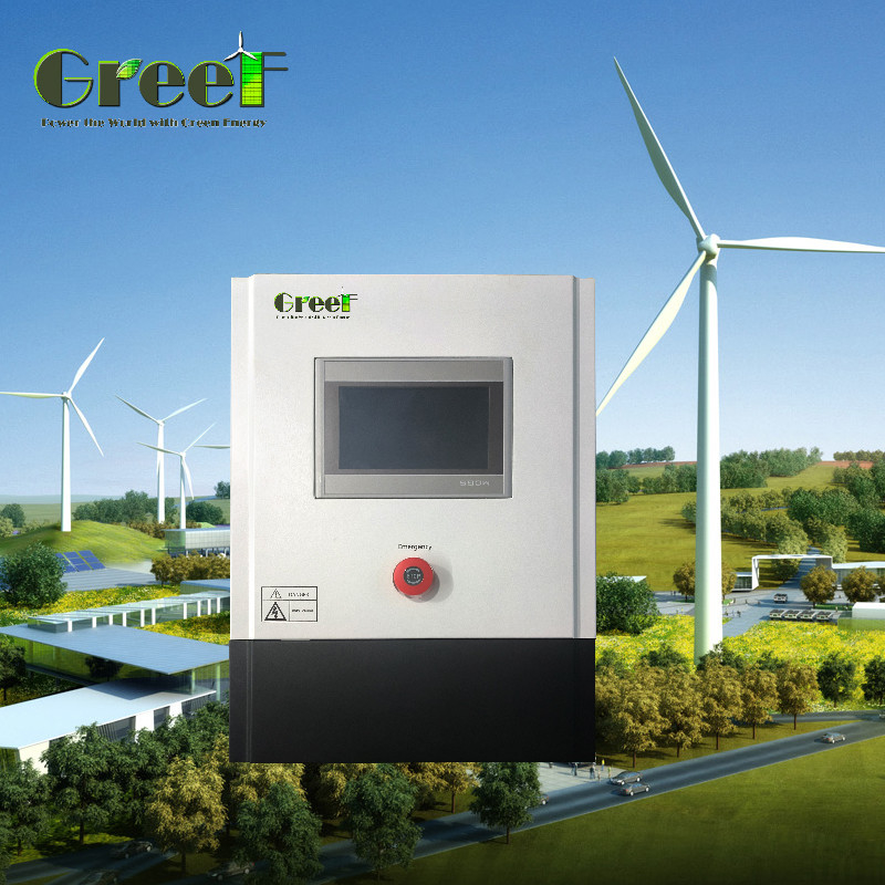Turbina eólica da série GT-PCTC de 3kw 5kw 10kw com controlador de rede e inversor para sistema
