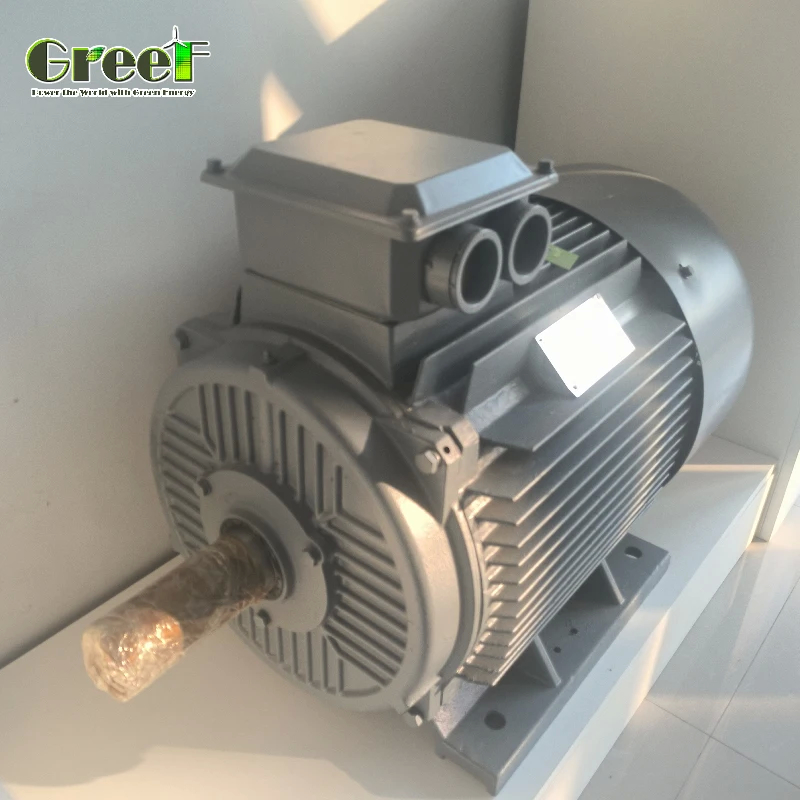 Motor síncrono AC trifásico Motor de ímã permanente Potência nominal 750W-5MW para aplicações em motores