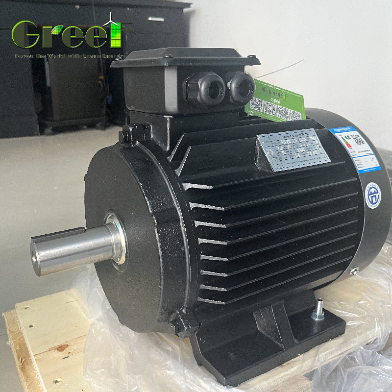 Motor elétrico de ímã de neodímio com 6 polos de torque classificado IP54 750w-5Mw