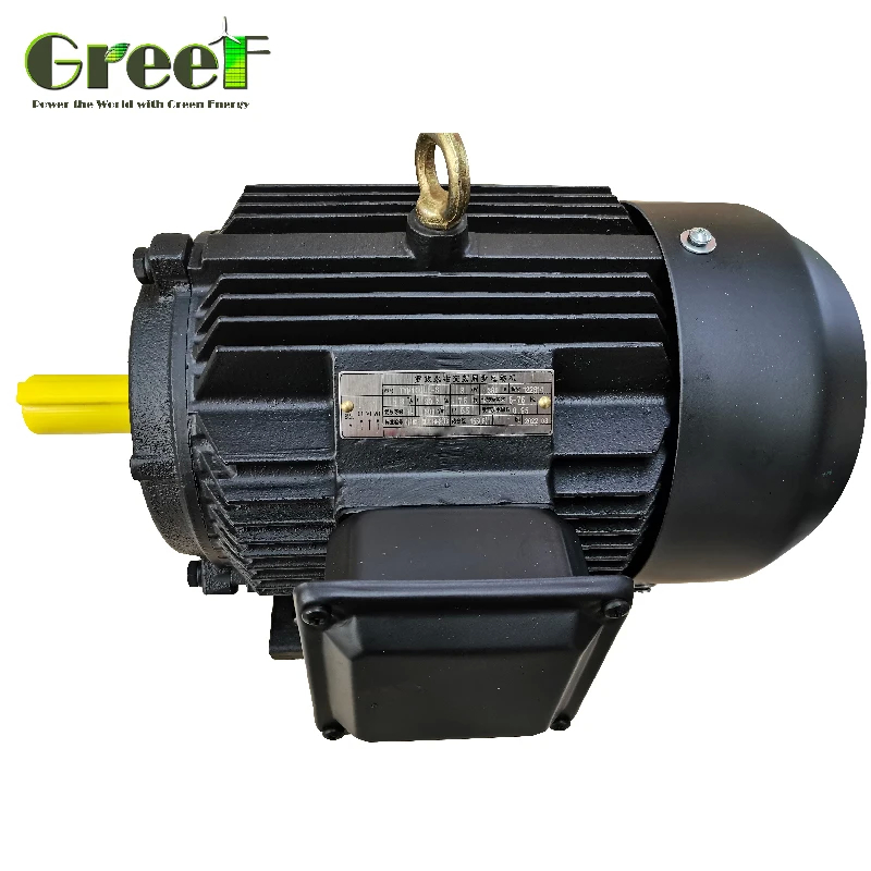 Motor síncrono AC de 3 fases com ímã permanente de 50 Hz com potência nominal de 750W-5MW