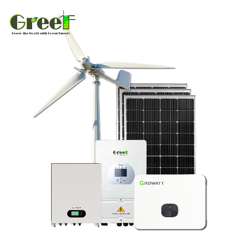 Controlador de Turbina Eólica Grid Tied / Híbrida 2kW 3kW 5kW 10kW Tipo de Saída DC Para Solução de Sistema de Turbina Eólica e Hídrica
