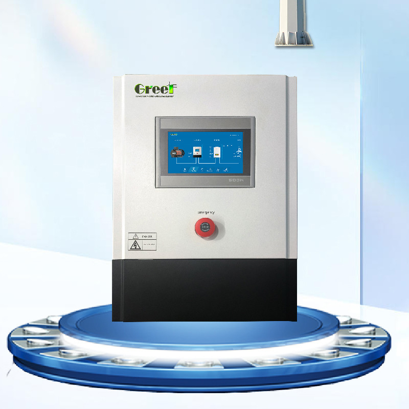 Controlador de Turbina Eólica Conectada à Rede Com Função de Proteção Tela Touchscreen LCD e Monitoramento
