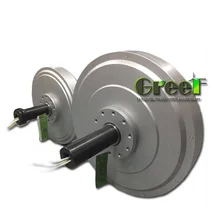 12-450V sem núcleo gerador de ímã permanente liga de alumínio 100-500RPM velocidade