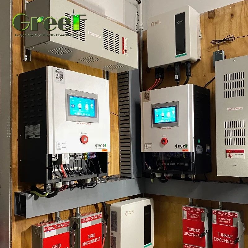 Controlador de Rastreamento de Vento de 1.5KW-100KW com Monitoramento de Falha de Terra e Tela Sensível ao Toque LCD para Sistemas de Energia Eólica
