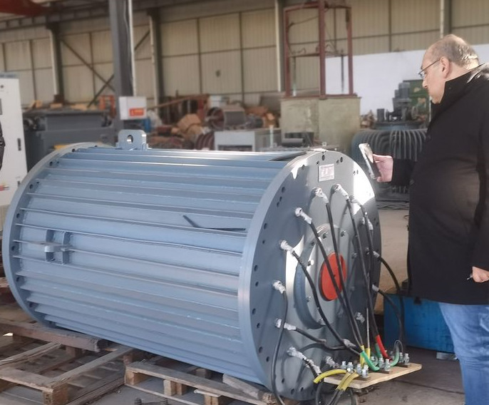 1MW 380Vac Energia livre gerador de turbina hidráulica de torque de arranque baixo 3MW 5MW
