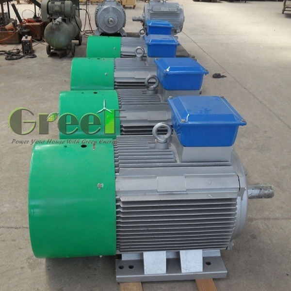 Motor DC sem escovas e tecnologia de acionamento Alternador de ímã permanente Max 180C Nível de temperatura de enrolamento