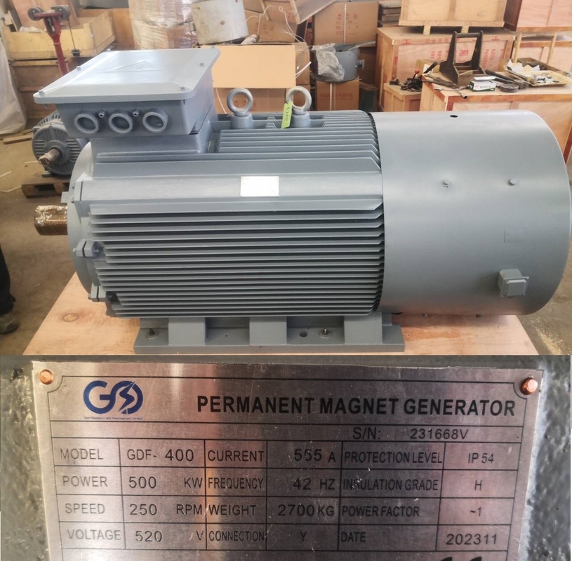 Gerador alternador de ímãs permanentes de 415 V a 380 V para a Malásia, Tailândia e Filipinas