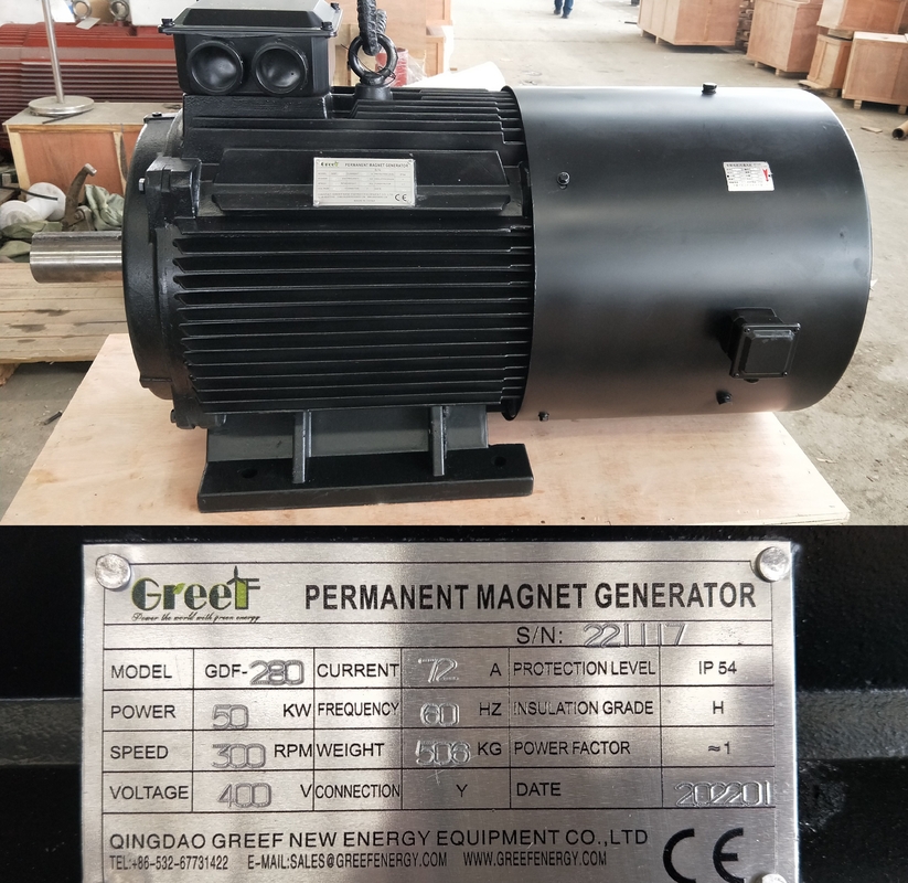 Gerador alternador de ímãs permanentes de 415 V a 380 V para a Malásia, Tailândia e Filipinas