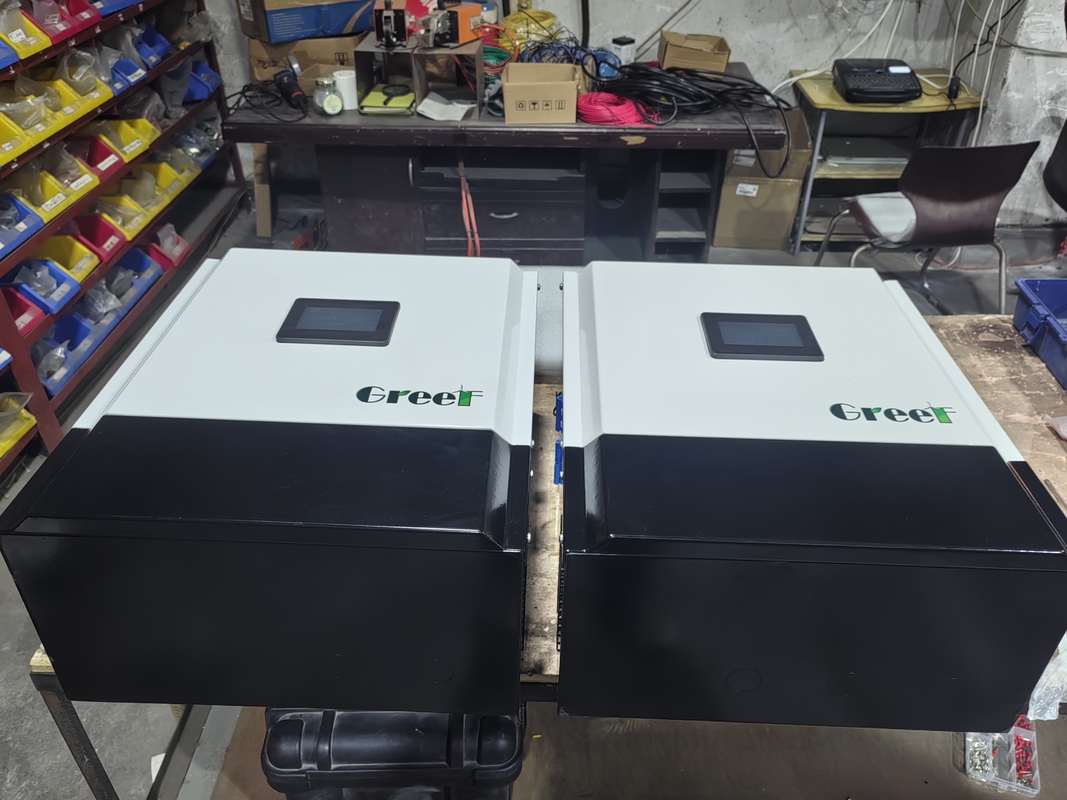 Modo de controlo LCD Desligado da rede Controlador para sistema de carga eólico desligado da rede 48-190kg