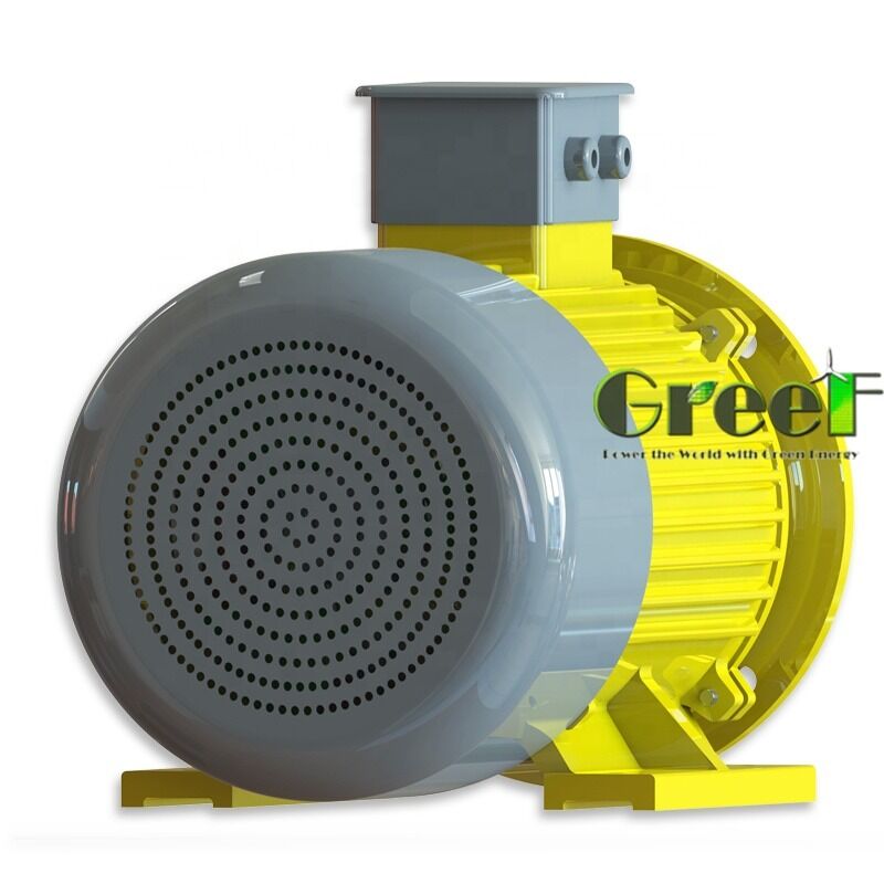 Motor de ímãs permanentes de frequência 50HZ e 60HZ com resistência isolante de 100Mohm Min 500Vdc e 6 polos para sistemas industriais