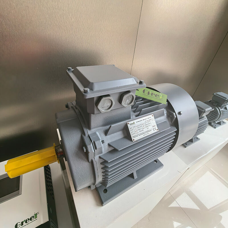 Motor de ímã permanente montado em flange com classificação IP54 com 0-3000 RPM para aplicações industriais