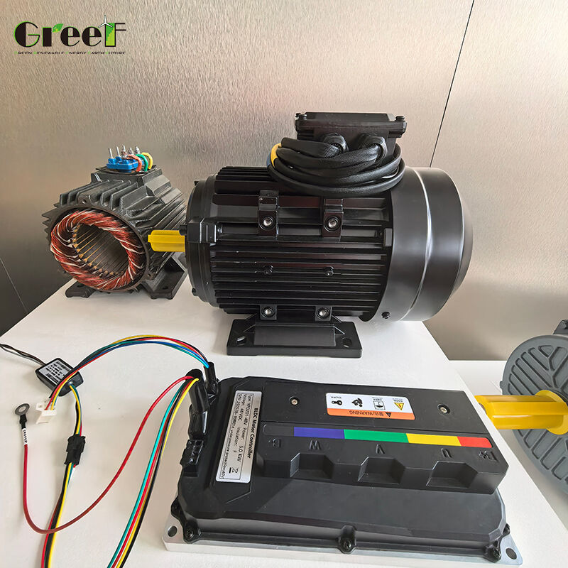 Motor de Ímã Permanente com Método de Enrolamento Y, Potência de Saída de 750W - 1000kW e Carcaça de Ferro Fundido para Aplicações Industriais