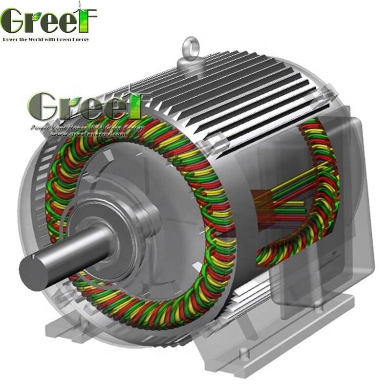 Motor de ímã permanente de corrente contínua sem escovas com faixa de velocidade de 0-3000 RPM Classificação IP54 e montagem de flange para aplicações industriais