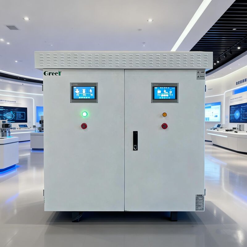 Turbina eólica com controlador de rede com ecrã LCD com bateria de íons de lítio e 95% de eficiência máxima