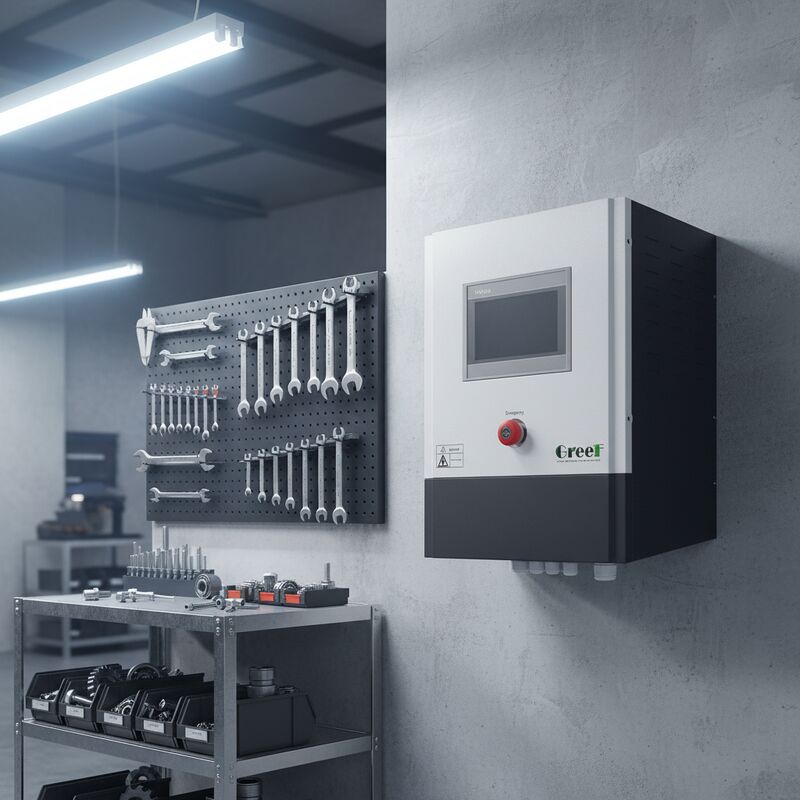 Reset Manual da Função no Controlador de Rede com Resfriamento a Ar Forçado e Saída de Alimentação Regulada para Gerenciamento Eficiente de Energia