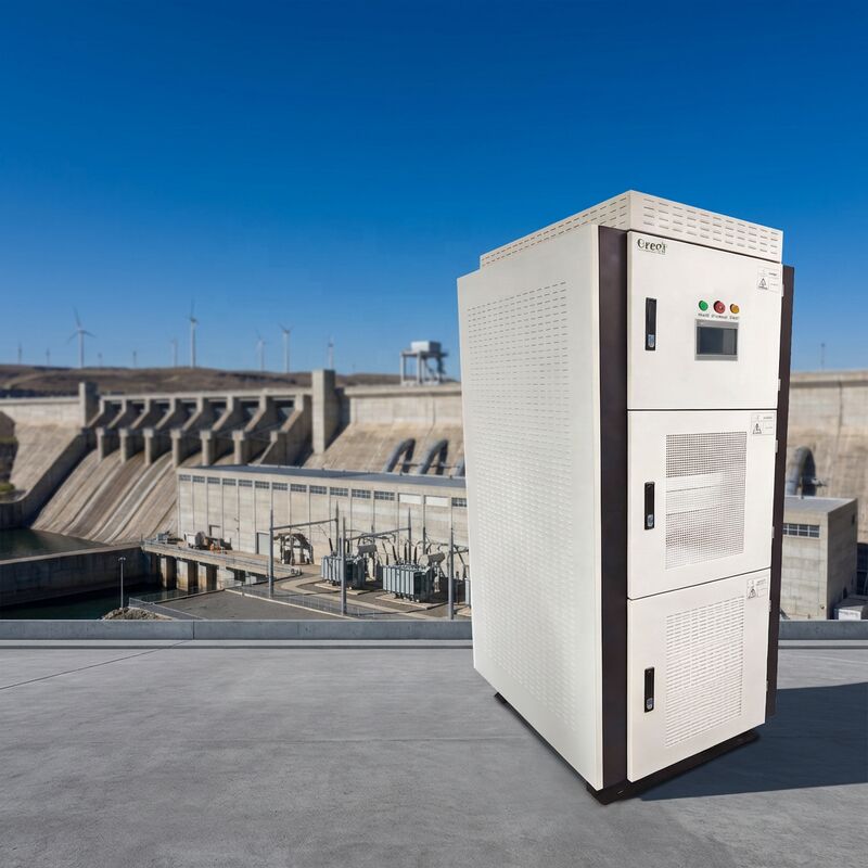 DC-DC Buck Boost Topology Wind Hybrid Controller com tensão de saída AC de 450V e ecrã LCD sensível ao toque para colheita de energia eólica