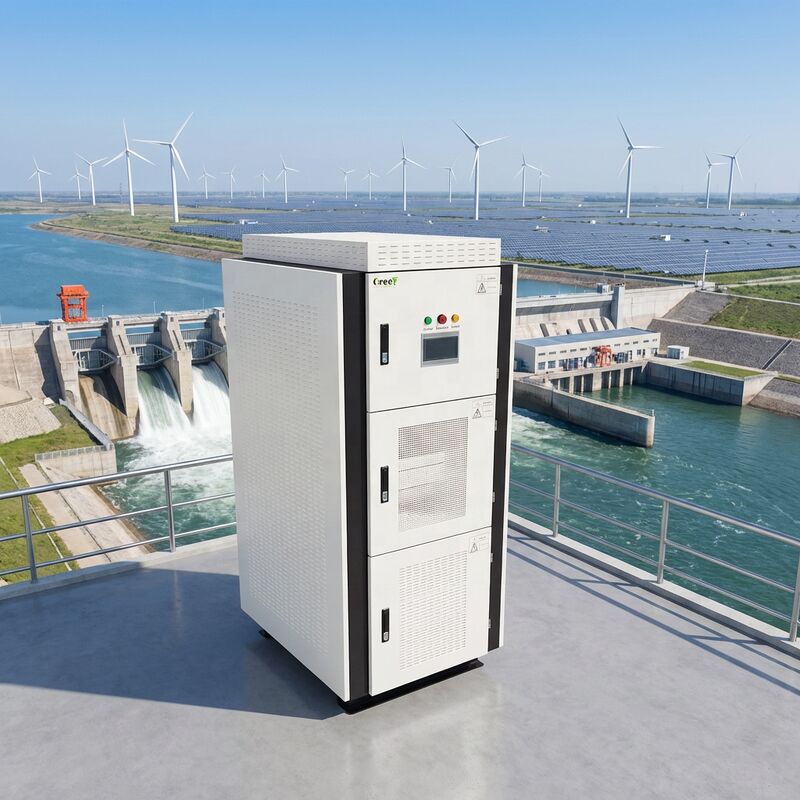Conversor híbrido em controlador de rede com eficiência máxima de 95% AC Voltage Working Range 150V 550V e solução de energia solar