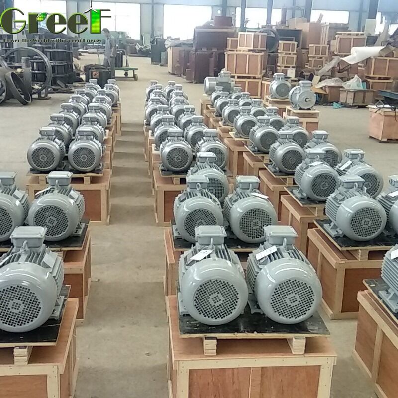 Gerador de ímãs permanentes estator de cobre monofásico ou trifásico Material do gerador 100% fio de cobre Nd Fe B concebido para energia