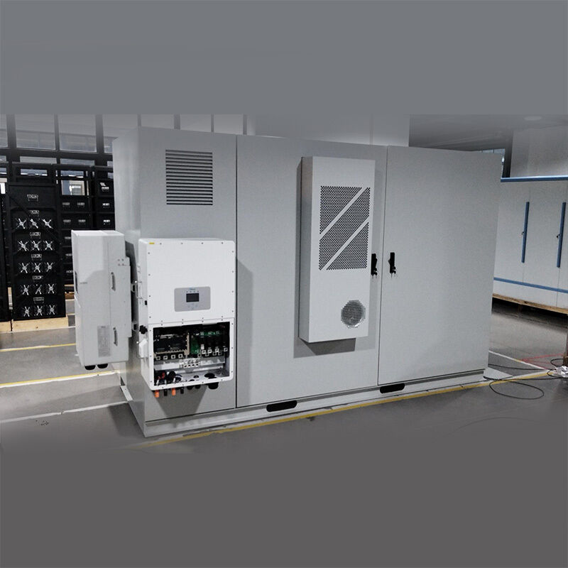 Armário de baterias de lítio de armazenamento de energia com ligação lateral de proteção contra curto-circuito de corrente contínua e longa vida útil para uso comercial