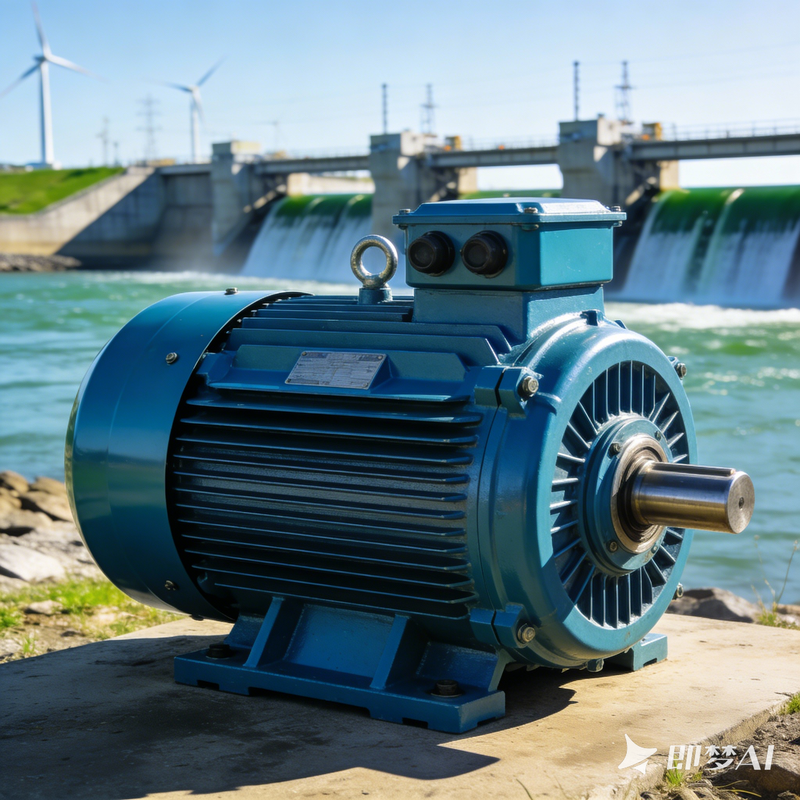 Garrafa de ferro fundido IP54 Gerador de ímãs permanentes CA de 3 fases para geração de energia industrial