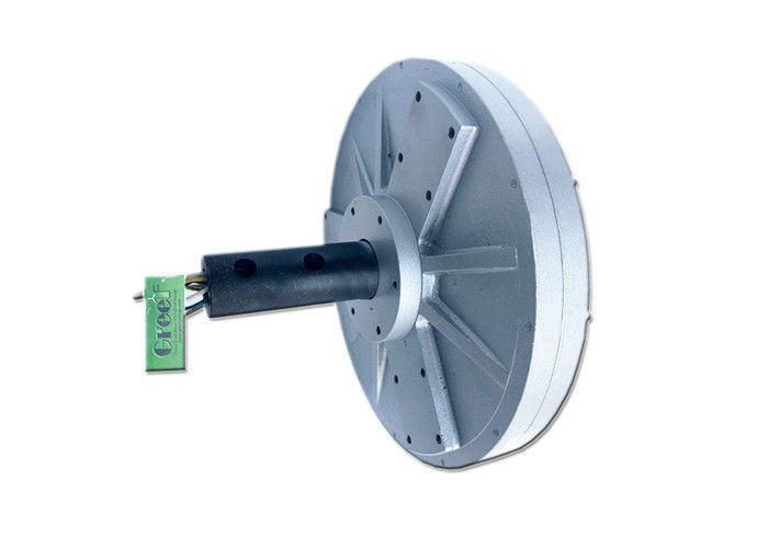 Gerador de ímãs permanentes de 50W-10KW com rotor externo e alternador sem núcleo de eficiência > 85%