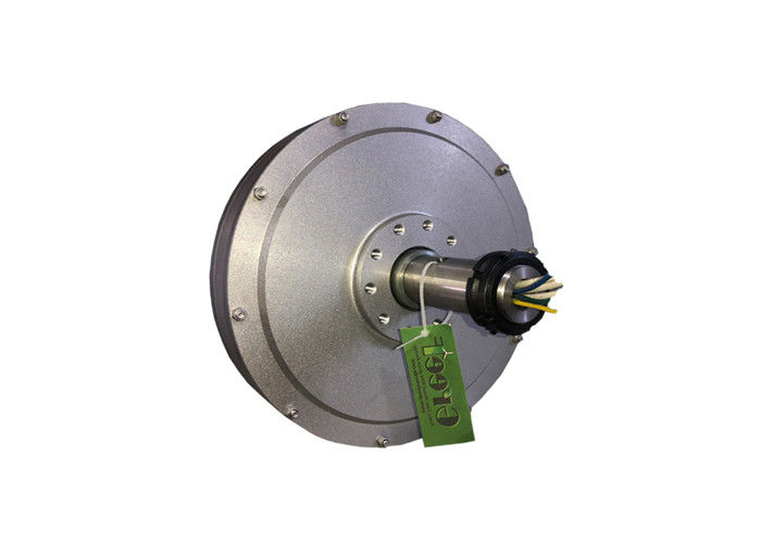Gerador de ímãs permanentes de 50W-10KW com rotor externo e alternador sem núcleo de eficiência > 85%