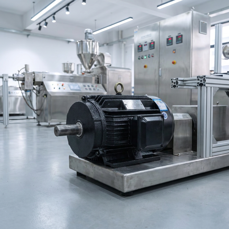 Torque constante 100-3000 rpm Imã permanente Motor síncrono 380V de 5,5 kW a 110 kW