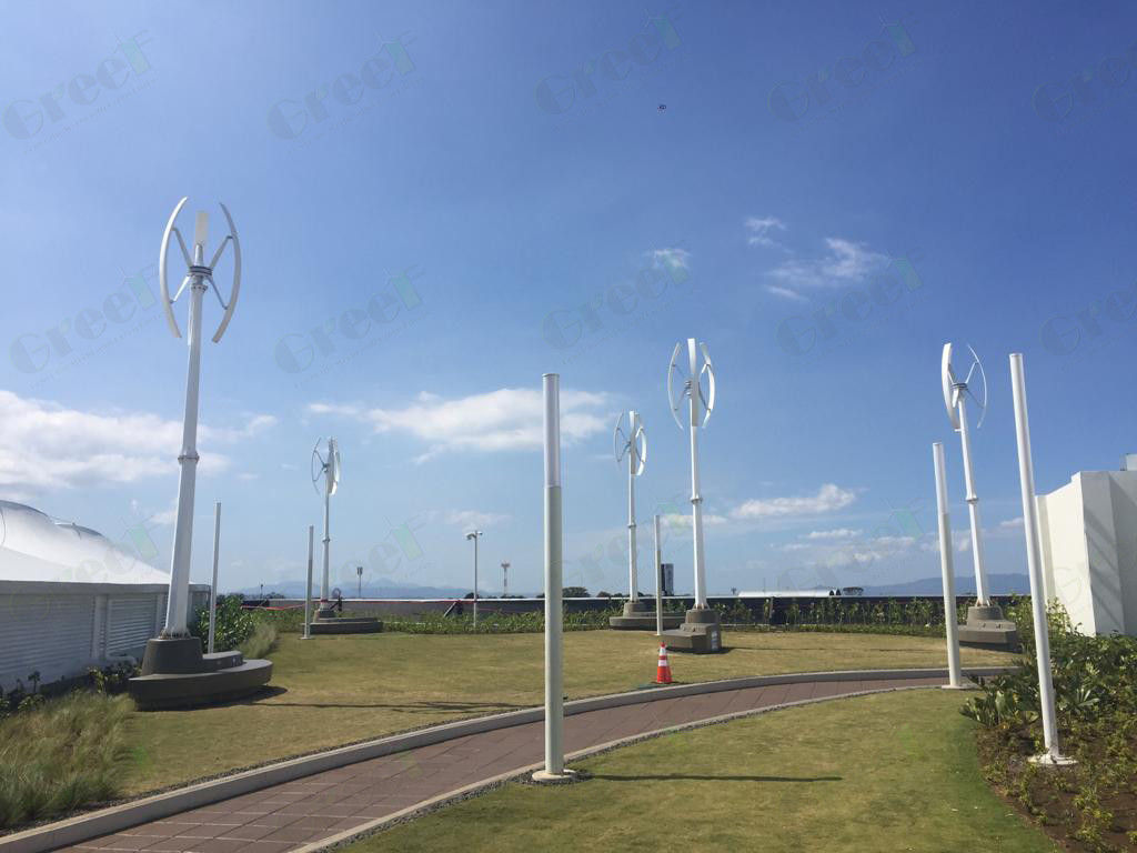 Turbina Eólica de Fluxo Ascendente de 2,3M Velocidade Nominal do Rotor de 160 RPM para Energia Renovável
