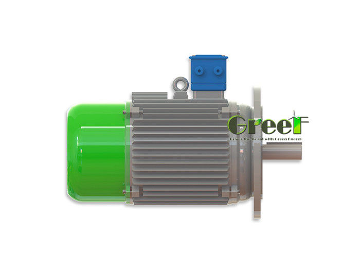Alternador Gerador de Ímã Permanente de 5KW 10KW 50KW 100KW BAIXA RPM 380V 400V 24h de Trabalho Acionado por Motor Hidráulico