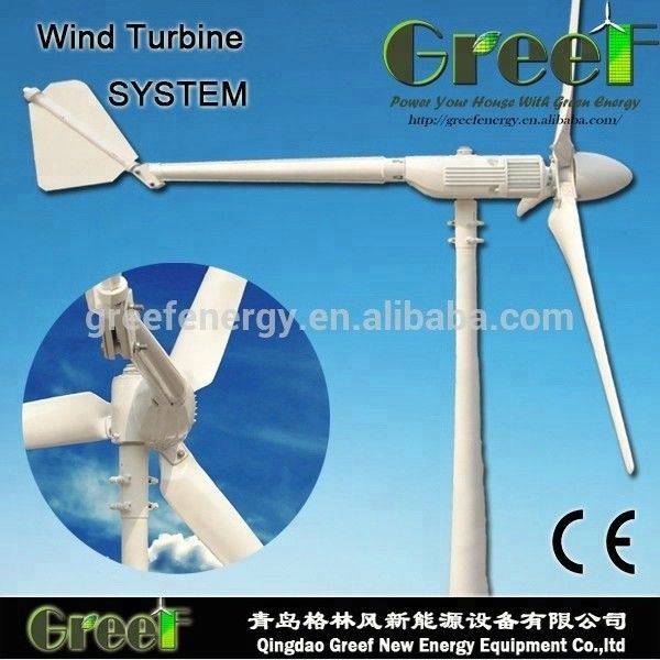 Turbina do gerador de vento de 10KW Mini On /Off-grid para o uso da casa com certificado do CE