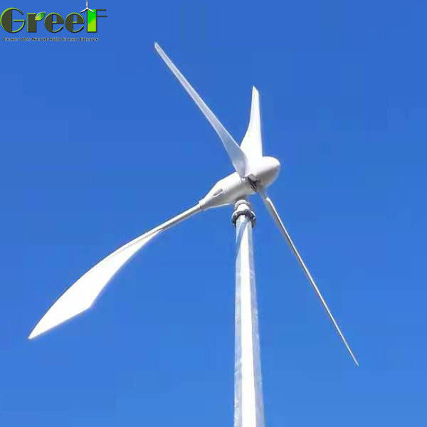 Turbina Eólica On/Off Grid Eixo Horizontal 1KW 5KW Para Fazenda Doméstica