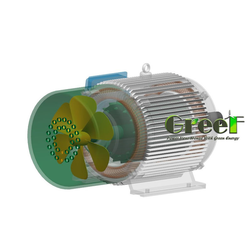 80kw 3 fase Ac baixa Rpm alta eficiência Magnético permanente de terras raras gerador síncrono/ alternador de baixa velocidade