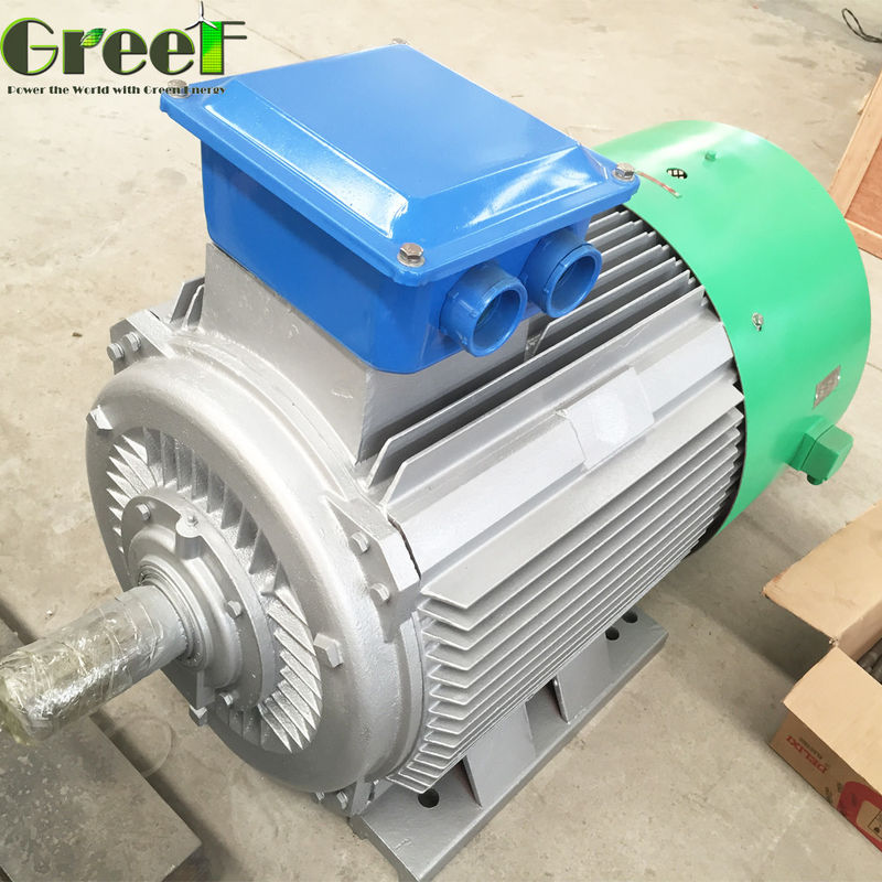 Gerador Hidrelétrico Síncrono AC Trifásico de 150kw 500KW 300Rpm para Turbina Hidrelétrica