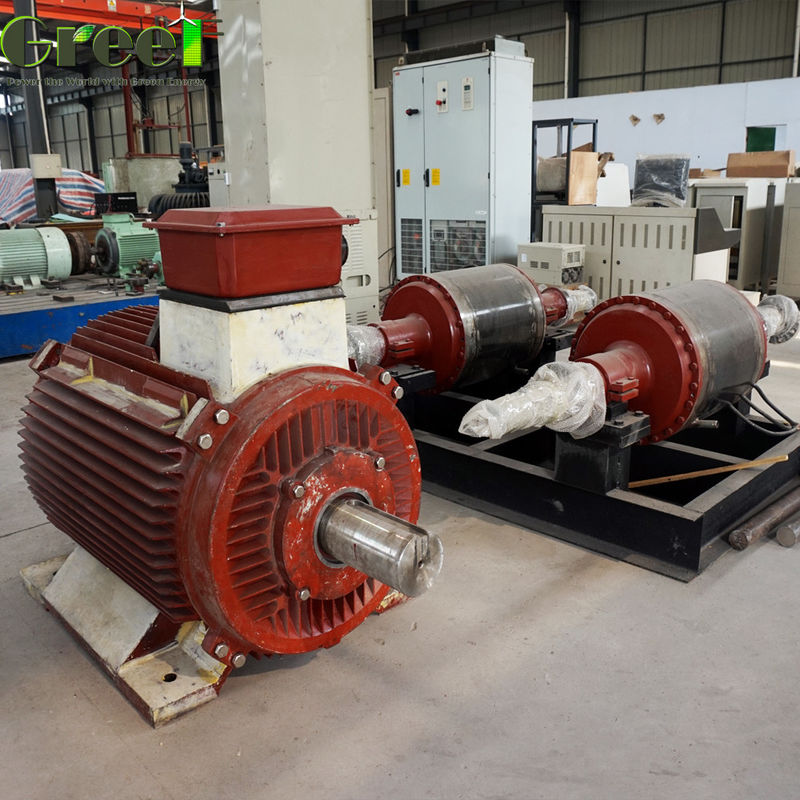 20RPM 100RPM RPM baixo 100KW 200KW alternador de ímã permanente gerador de energia de água