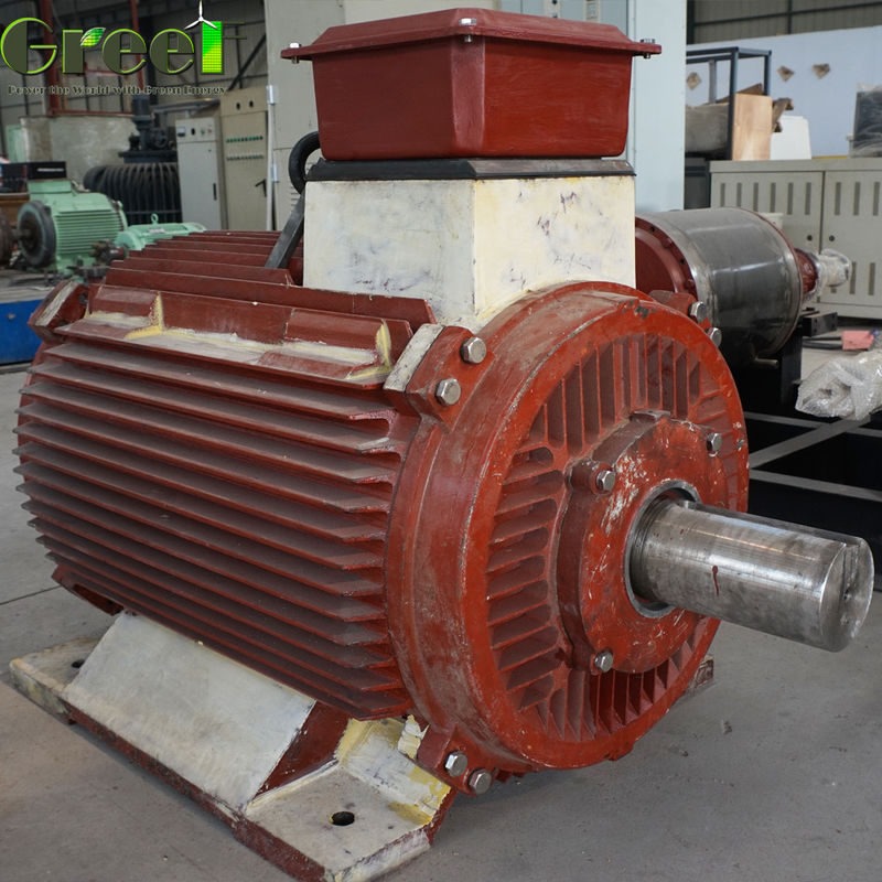 20RPM 100RPM 3 Fases Magnético Permanente Gerador de Baixa RPM 200KW 500KW Geradores de Água Rio PMG Inverter