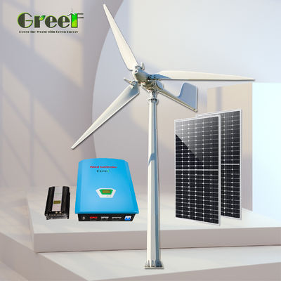 Eficiência Sistema Solar de Silício Monocristalino Instalação em terra 48-240V 5kW-100kW Carga de trabalho