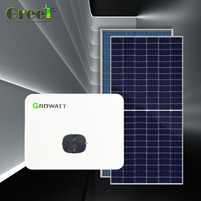 Sistema Solar Smart Grid Tie 1kW-100kW Capacidade com medição da rede e monitoramento do sistema