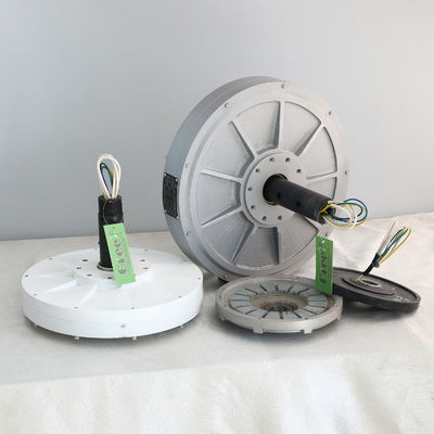 Gerador de Ímã Permanente de Fluxo Axial Sem Núcleo, Geração de Eletricidade Trifásica com 3 anos de Garantia