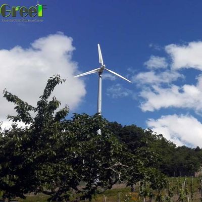 Fã híbrido solar pequeno da turbina eólica do controle de passo 20KW para gerar a eletricidade